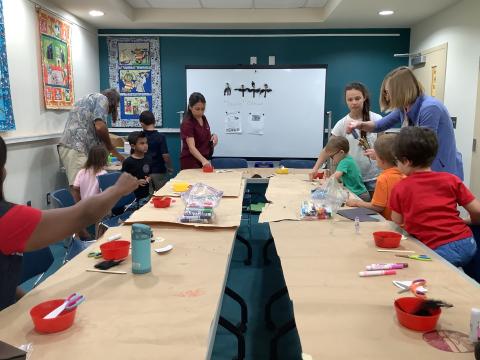 family makerspace crafts