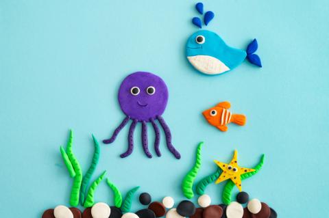 play-doh animals